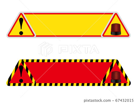 Warning mark 67432015