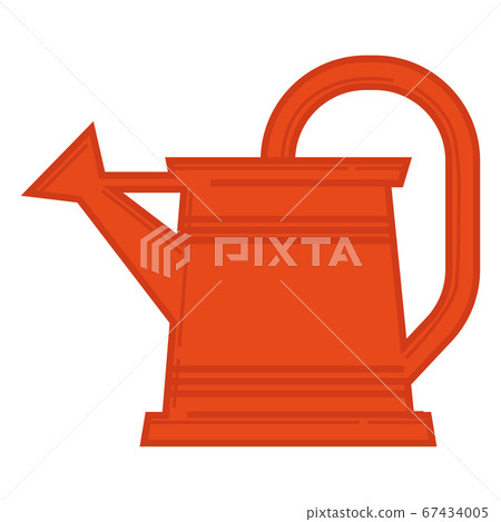 Watering can, care for plants in garden vector 67434005