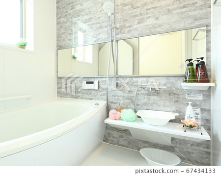 A beautiful unit bath of model house A beautiful unit bath of model house 67434133