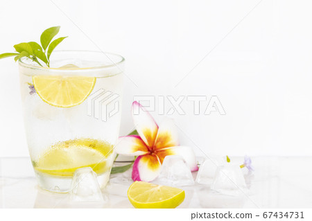 herbal healthy drinks cold lemonade with flowers frangipani ,lemon slice and iced of lifestyle in summer herbal healthy drinks cold lemonade with flowers frangipani ,lemon slice and iced of lifestyle in summer 67434731