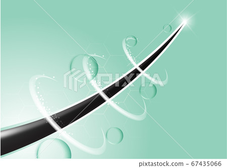 Hair care serum follicle diagnostics. Anatomy skin, medical human, epidermis layer, vector illustration design. Hair care serum follicle diagnostics. Anatomy skin, medical human, epidermis layer, vector illustration design. 67435066