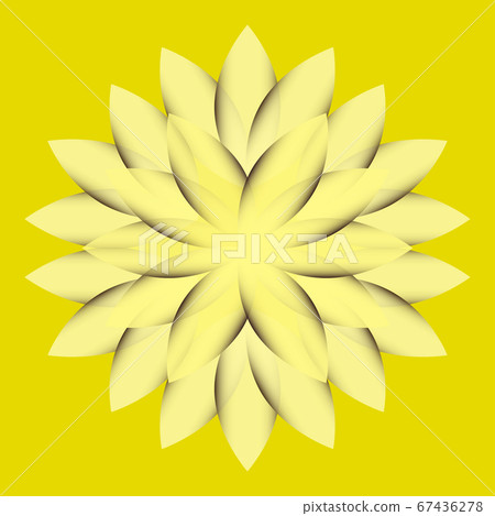 Beautiful Lotus Flower Color Wheel. Mandala. Beautiful Lotus Flower Color Wheel. Mandala. 67436278