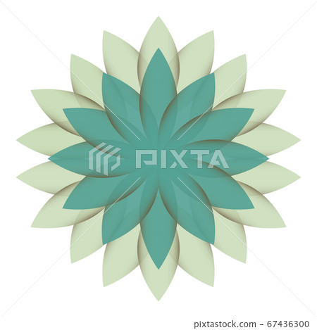 Beautiful Lotus Flower Color Wheel. Mandala Beautiful Lotus Flower Color Wheel. Mandala 67436300