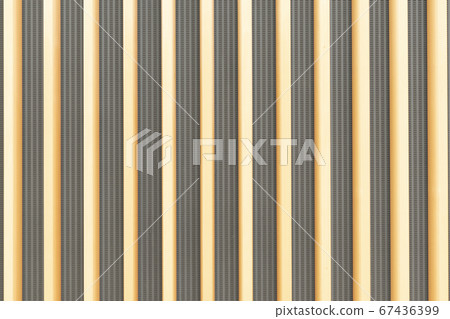 Wall pattern (wall made of wood from Tokyo International Forum) 67436399