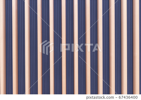 Wall pattern (wall made of wood from Tokyo International Forum) 67436400