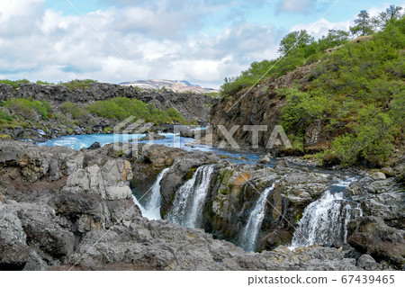 Barnafoss waterfall - Western Iceland Barnafoss waterfall - Western Iceland 67439465
