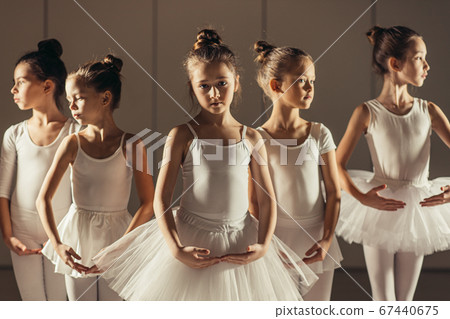cute awesome kids 7-8 yars old dance classic ballet together cute awesome kids 7-8 yars old dance classic ballet together 67440675