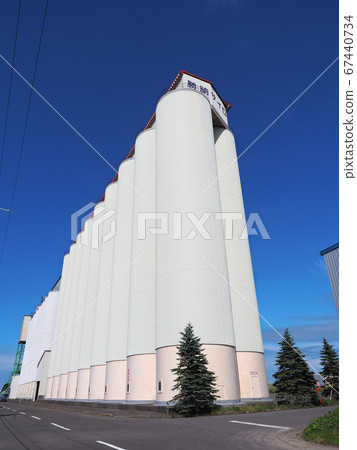 Huge grain silo Katsuna silo, Otaru, Hokkaido 67440734