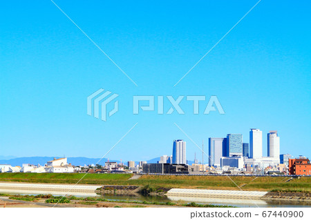 名古屋市的風景,名古屋站前建築物及其周圍 名古屋市的風景,名古屋站前建築物及其周圍 67440900