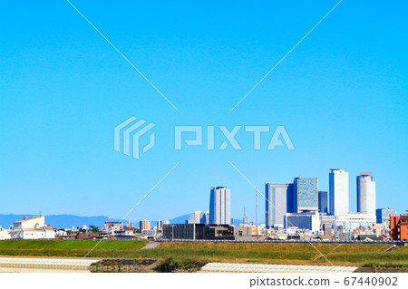 名古屋市的風景,名古屋站前建築物及其周圍 名古屋市的風景,名古屋站前建築物及其周圍 67440902