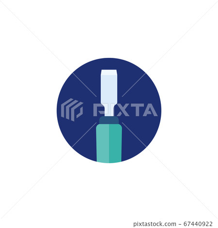 chisel vector icon on white chisel vector icon on white 67440922