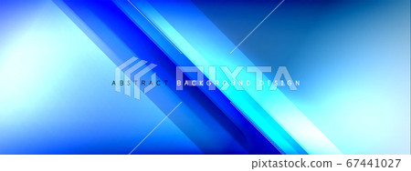 Motion concept neon shiny lines on liquid color gradients abstract backgrounds. Dynamic shadows and lights templates for text 67441027