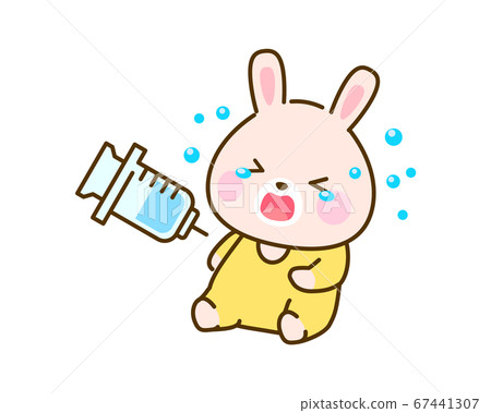 小兔子將被注射到醫院和兒科 小兔子將被注射到醫院和兒科 67441307