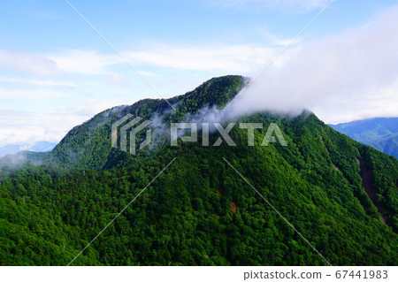 開海山經典路線從白山附近看到的開海山 67441983
