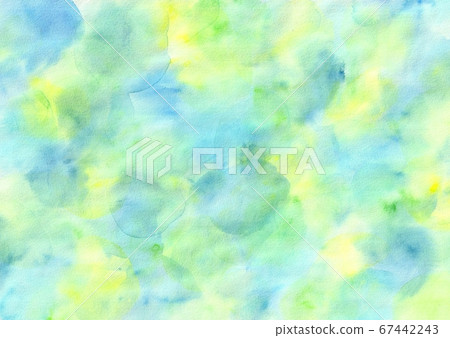 水彩背景素材藍色 67442243