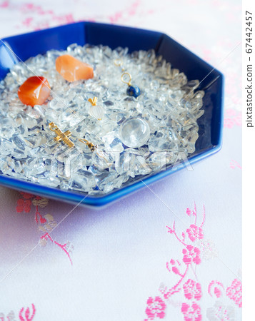 水晶芯片八邊形板配件 67442457