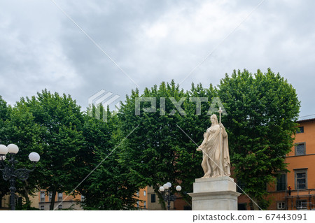 Napoleon square and statue of Marie Louise of 67443091