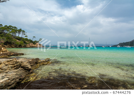 Beach of Notre Dame in Porquerolles Beach of Notre Dame in Porquerolles 67444276