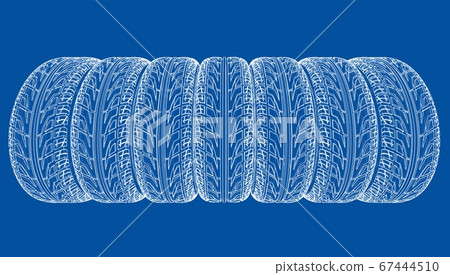 Car tires concept 67444510