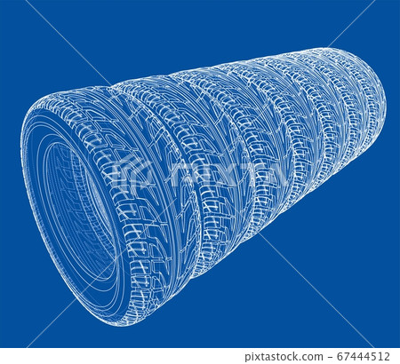 Car tires concept 67444512