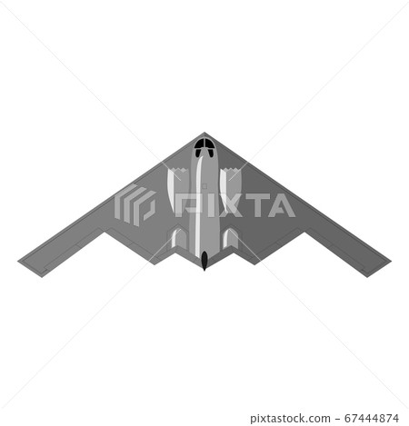Stealth bomber. Aircraft military attack avionics anti radar 67444874