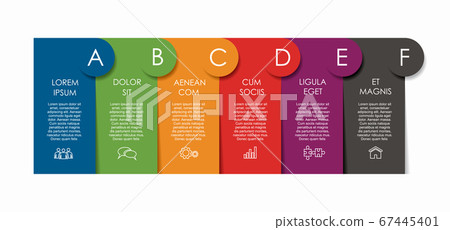 Infographic design template with place for your data. Vector illustration. Infographic design template with place for your data. Vector illustration. 67445401