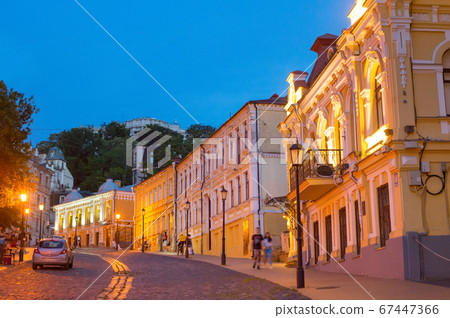 People Andriyivsky descent Kiev Ukraine People Andriyivsky descent Kiev Ukraine 67447366