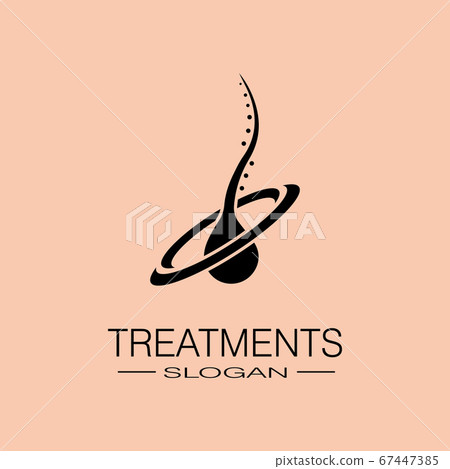 Hair treatments icon illustration Hair treatments icon illustration 67447385