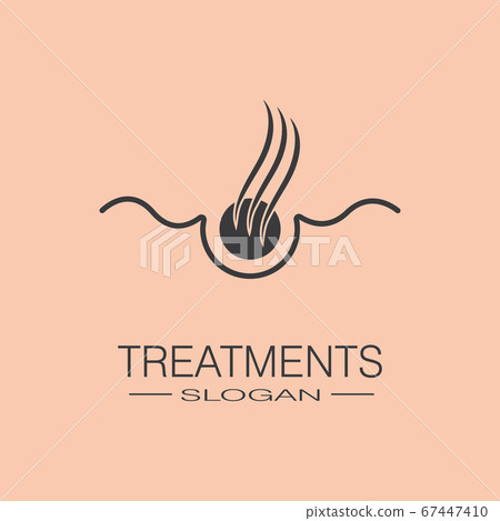 Hair treatments icon illustration Hair treatments icon illustration 67447410