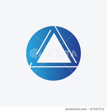 Triangle Icon Design 67447511