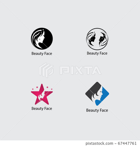 Woman face silhouette Woman face silhouette 67447761