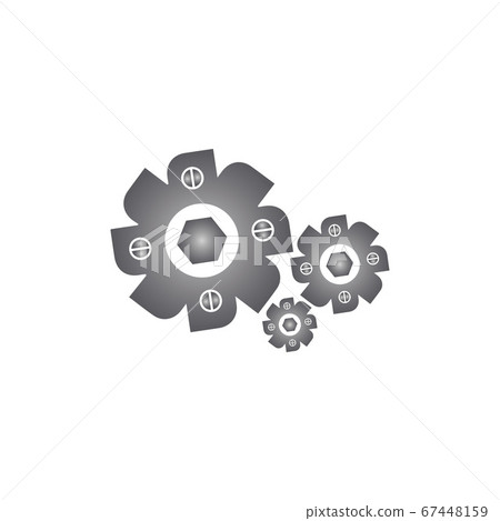 Gear Logo Template vector icon 67448159