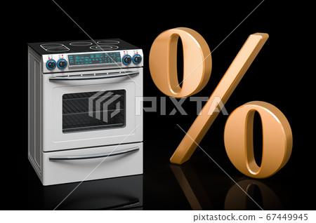 Convection Kitchen Stove with golden percent Convection Kitchen Stove with golden percent 67449945