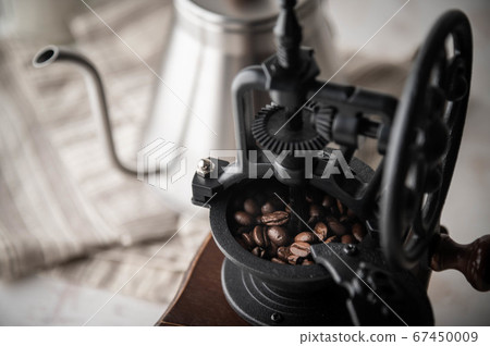 coffee bean in antique look mill coffee bean in antique look mill 67450009