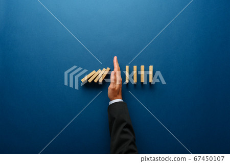 Business crisis management conceptual image 67450107