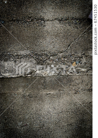 Crack of concrete Crack of concrete 67451530