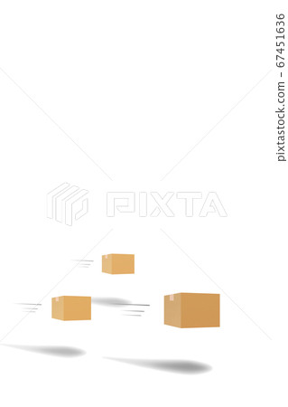 Sending luggage, receiving luggage, delivery, express delivery, cardboard box, etc. 67451636