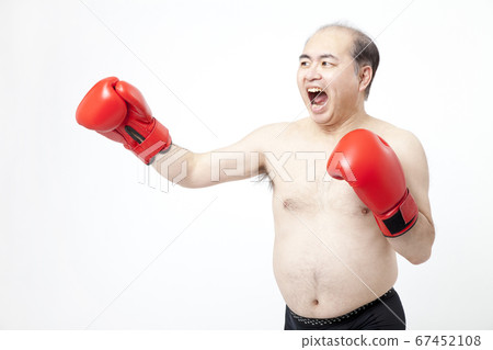 中年男子拳擊 中年男子拳擊 67452108