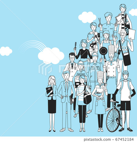 People of various occupations People of various occupations 67452184