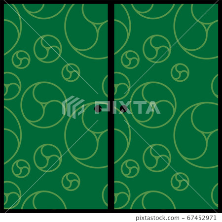 Japanese fusuma Japanese pattern sliding door Japanese style material 67452971
