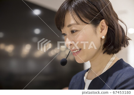 Business woman coworking space sharing office with an income Business woman coworking space sharing office with an income 67453180