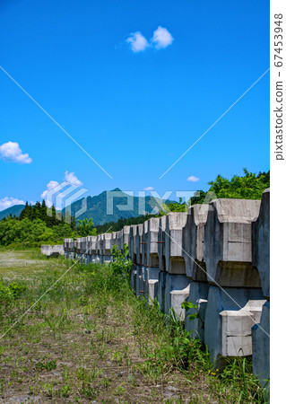 新潟縣岩澤町岩原地區Dotaru自然公園河護岸區 新潟縣岩澤町岩原地區Dotaru自然公園河護岸區 67453948