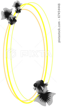 Vertical frame for gray goldfish (yellow) Vertical frame for gray goldfish (yellow) 67454448