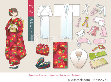 套和服敷料項目矢量圖 套和服敷料項目矢量圖 67455749