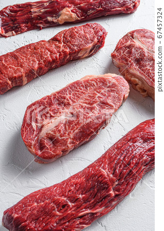 Set of denver, top blade, tri tip steak, machete, 67457324