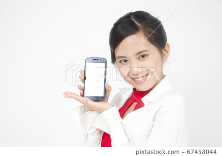 智能手機的運動女孩 67458044