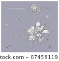 Hand-painted flower 4 67458119