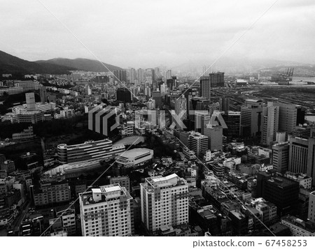 釜山塔天文台的景色 釜山塔天文台的景色 67458253