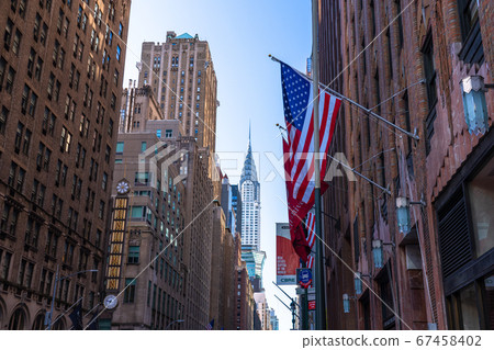 << New York >> Manhattan Midtown skyscrapers 67458402
