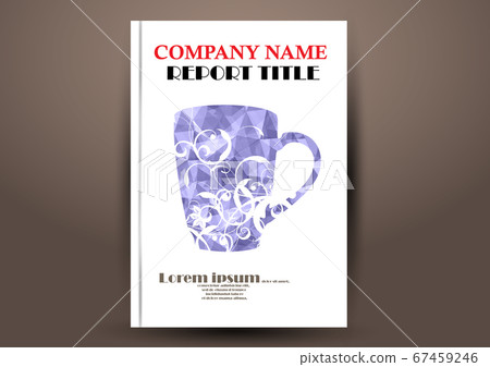 Cover Design template, annual report cover, flyer, 67459246